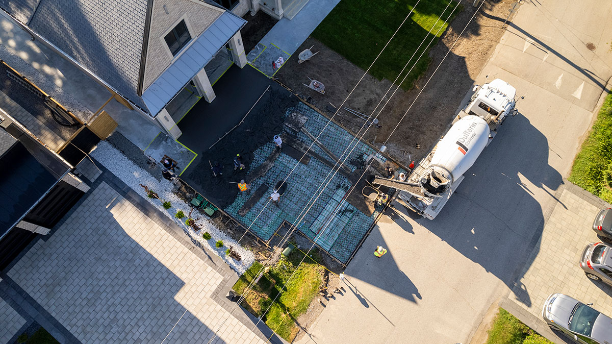 Banner Concrete driveway