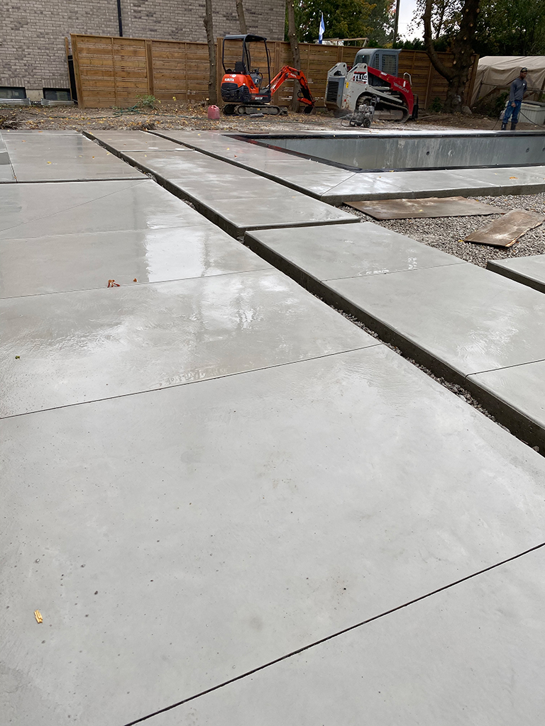 Smooth Finish King City pool deck