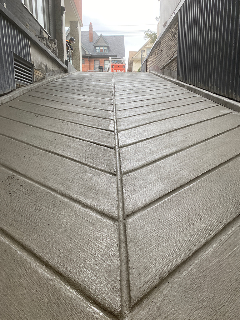 Herringbone Accessibility Ramp